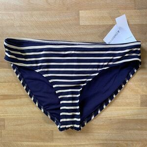 LIZ Claiborne Striped Bikini Bottom NWT
